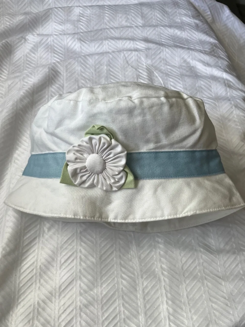 Gymboree Flower Bucket Sun Hat 6-18 Months VTG